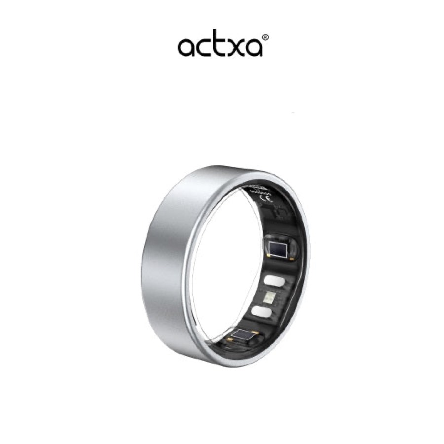 Actxa Core Smart Ring - Silver Size 8