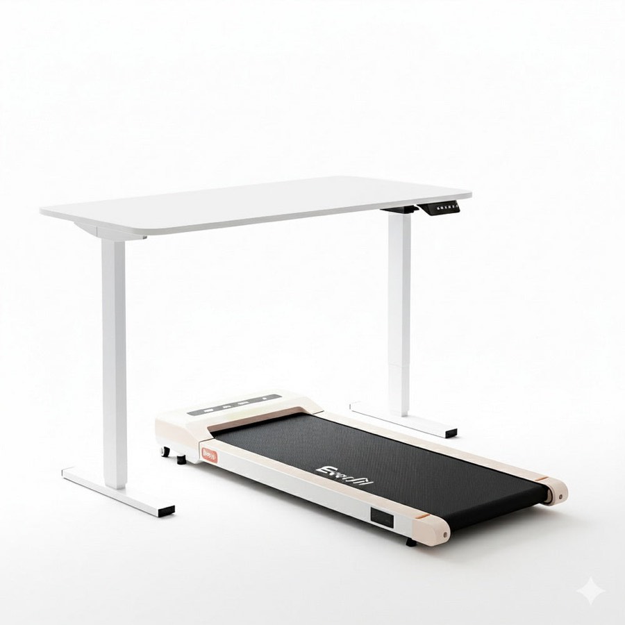 Artiss Electric Treadmill with 140cm Automatic Standing Desk Walking Pad