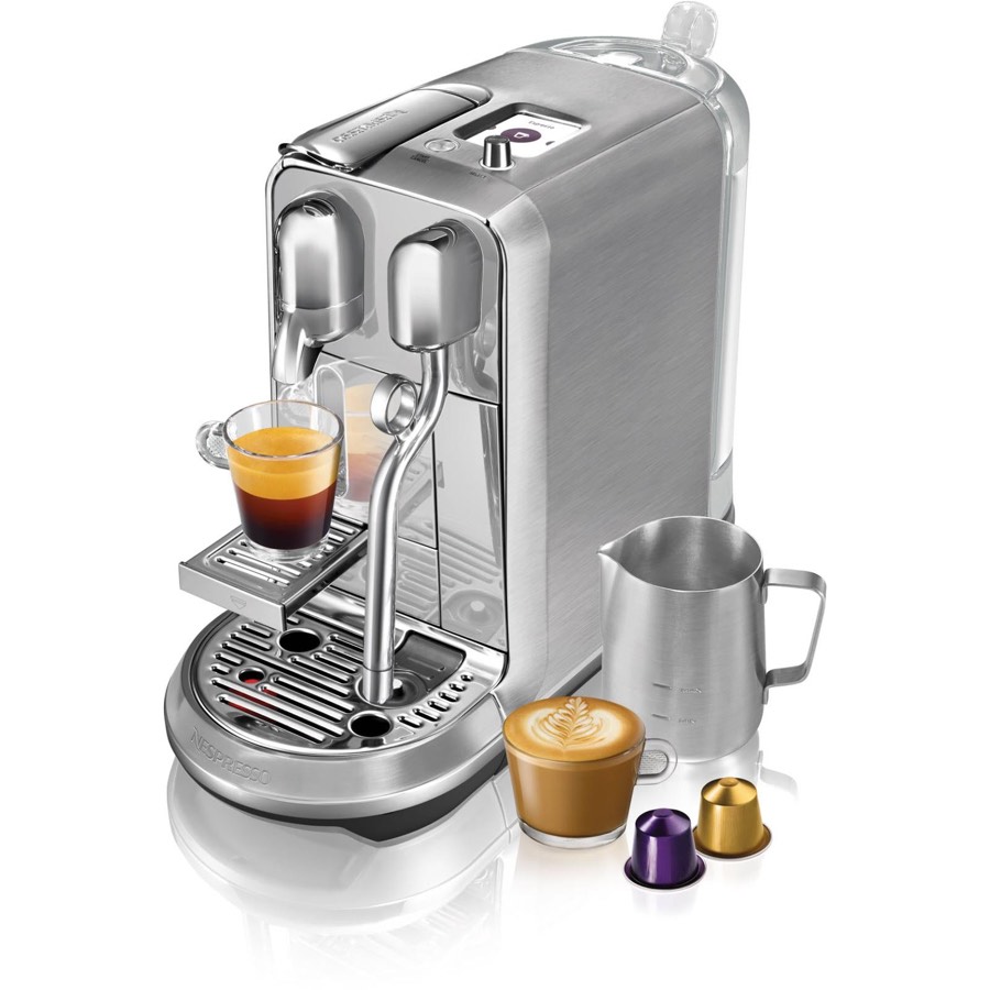 Breville Nespresso Creatista Plus Coffee Machine Brushed S Steel