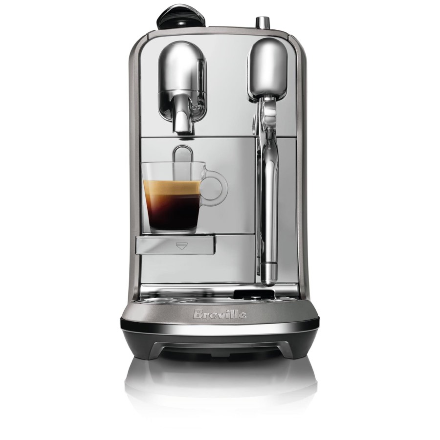 Breville Nespresso Creatista Plus Coffee Machine Smoked Hickory