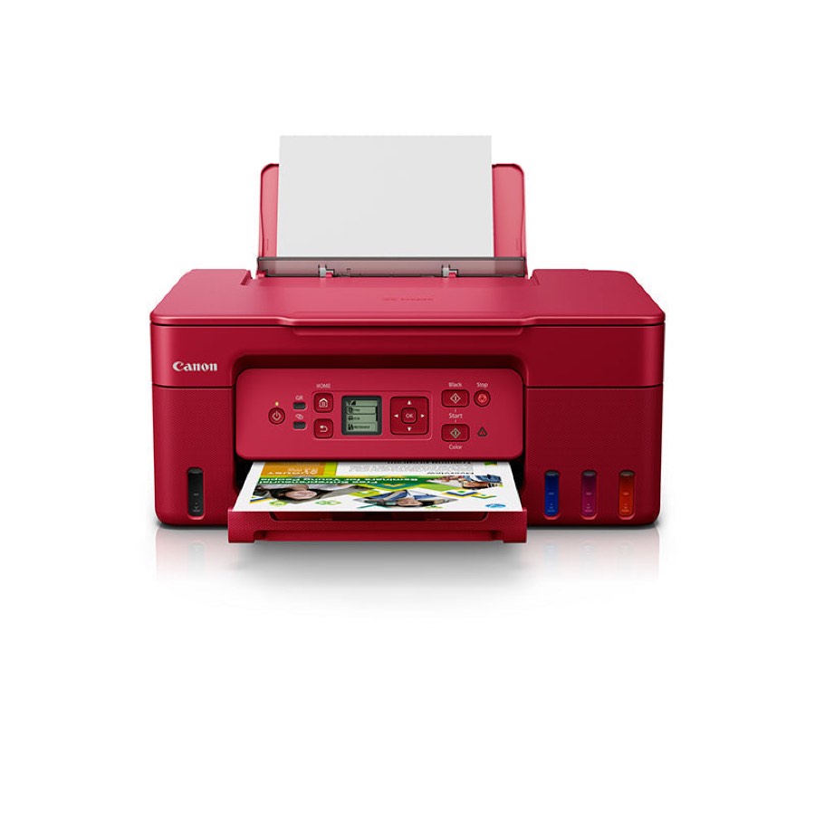 Canon G3770 Ink Tank Aio Printer Red