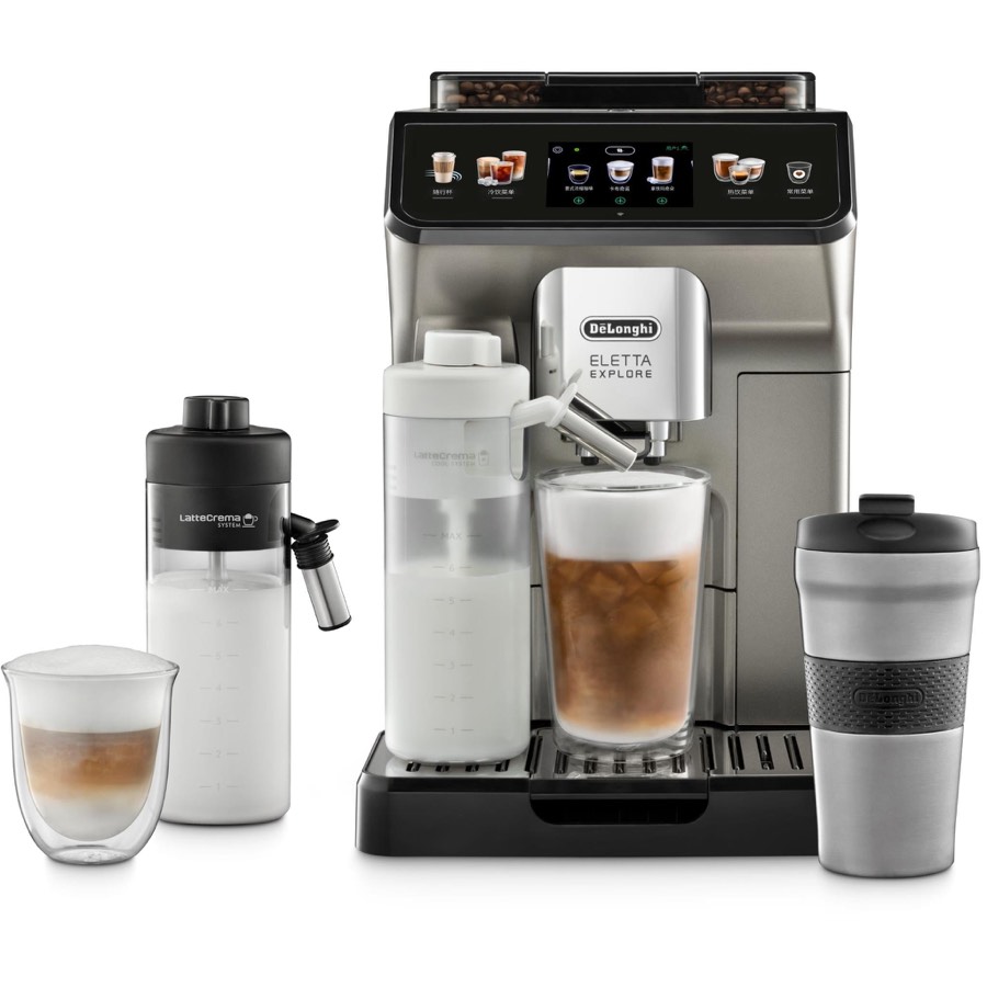 De'longhi ecam45086t Eletta Explore Connect Fully Automatic Coffee Machine