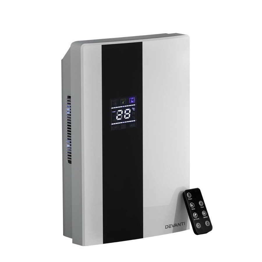 Devanti Dehumidifier 2l Air Purifier White