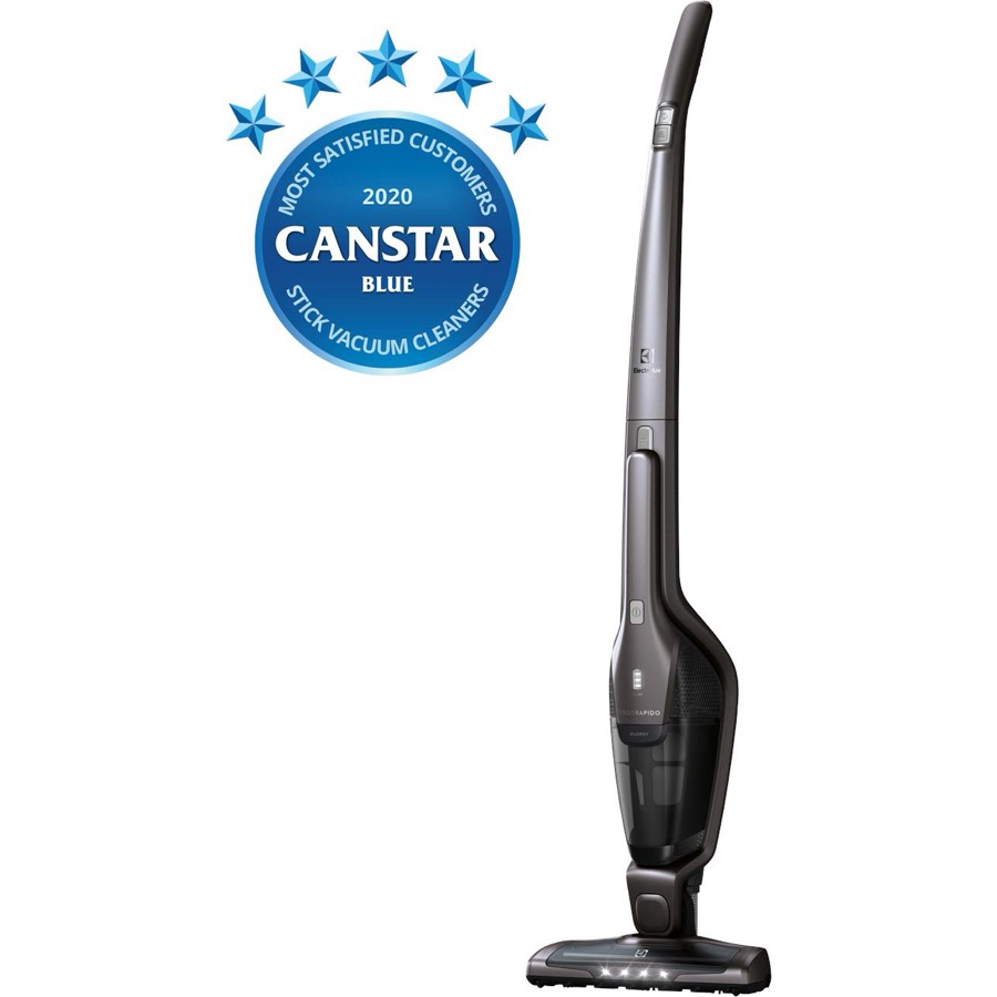 Electrolux Ergorapido Origin Stick Vacuum Iron Grey