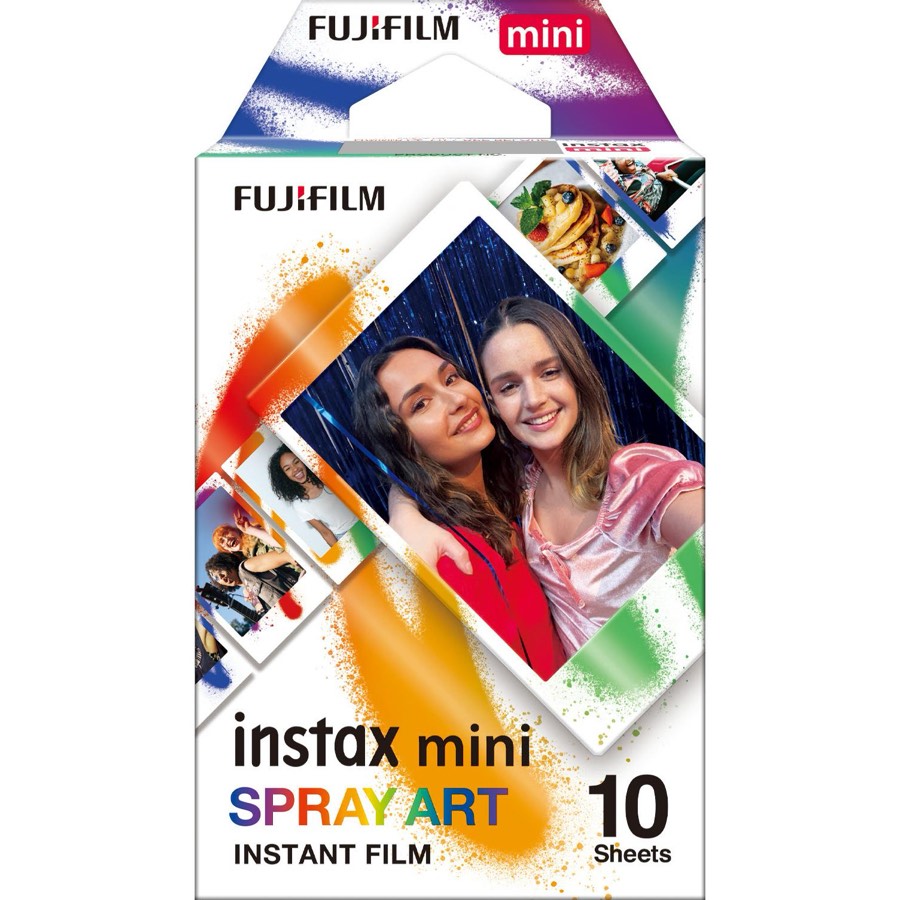 Fujifilm Instax Mini Film Spray Art 10 Pack
