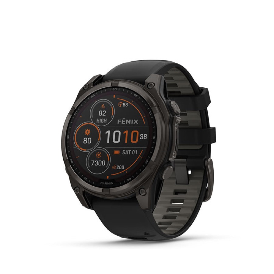 Garmin Fenix 8 47mm Carbon Grey Titanium