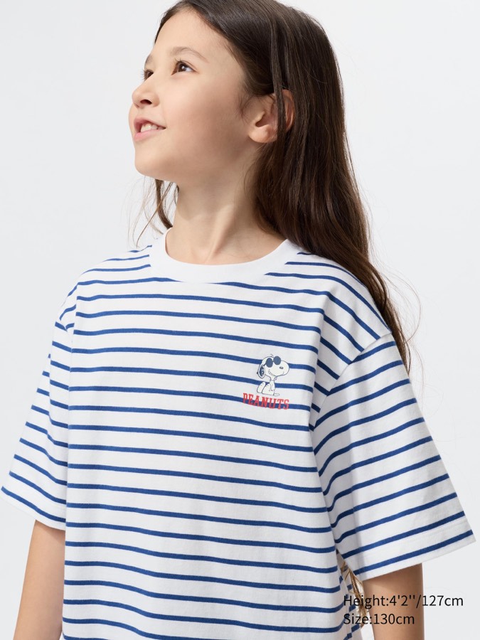 Girls Peanuts Ut Short Sleeve Graphic T-shirt
