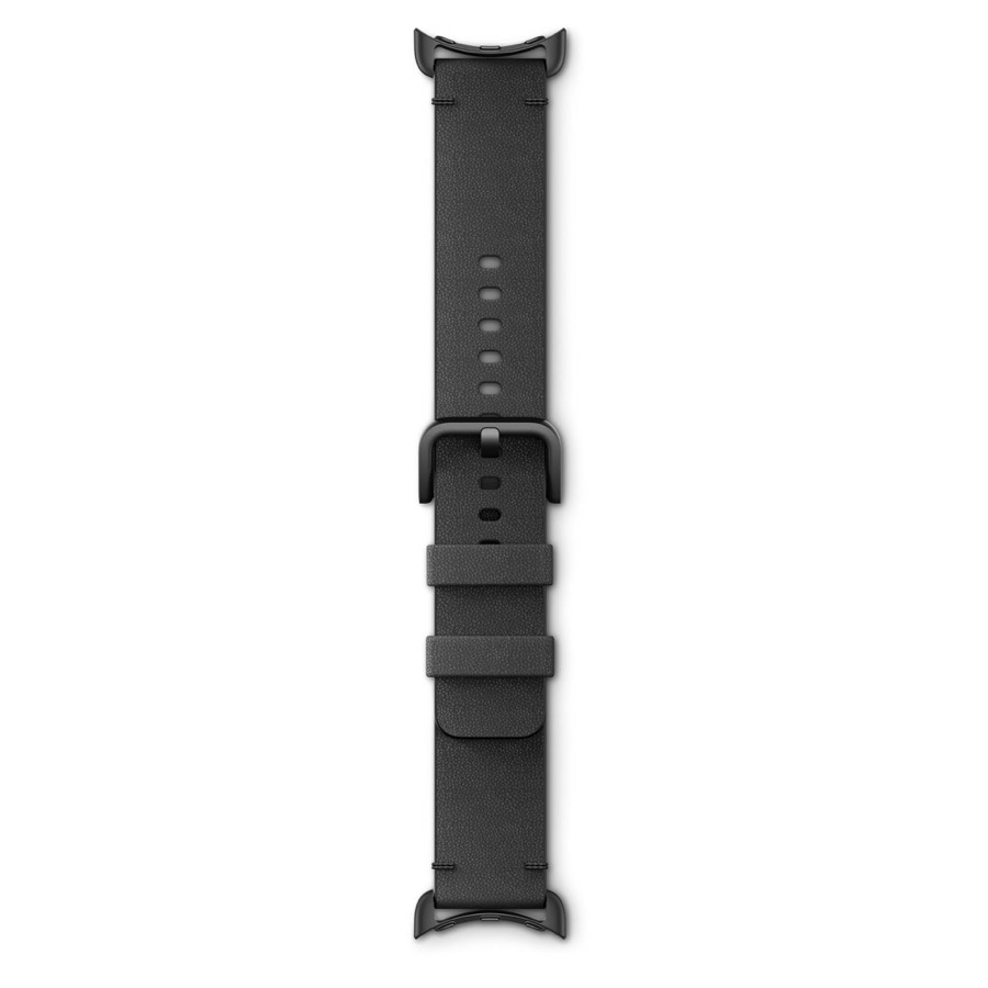 Google Pixel Watch Crafted Leather Band Black Small