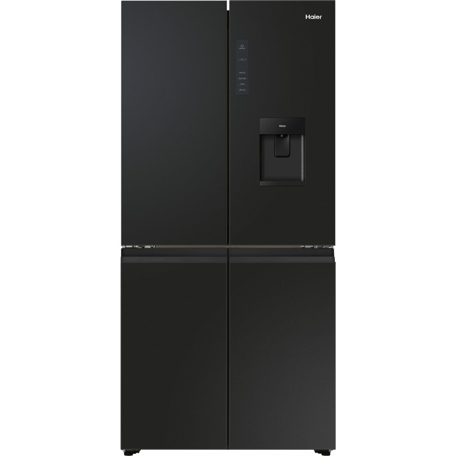 Haier HRF580YHC 508l Quad Door Fridge Black