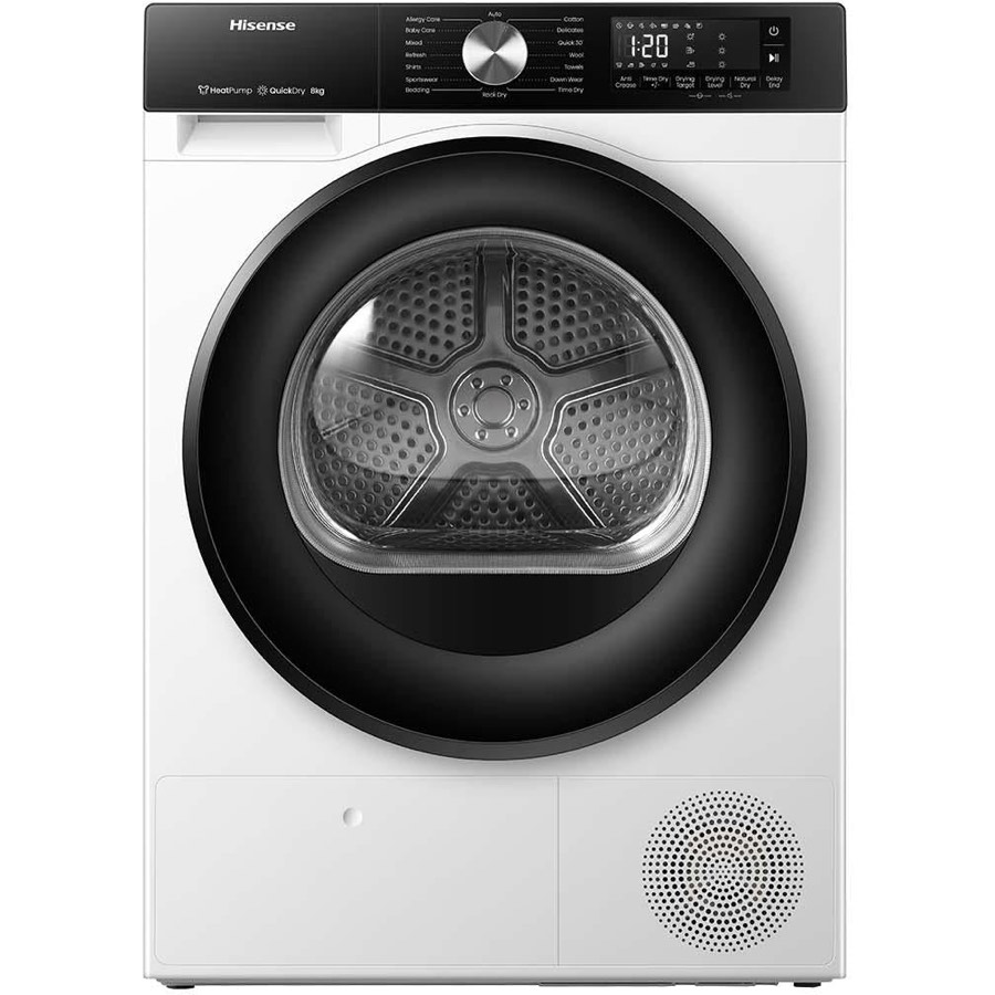 Hisense hdfs80hs 8kg Series 3 Heat Pump Dryer