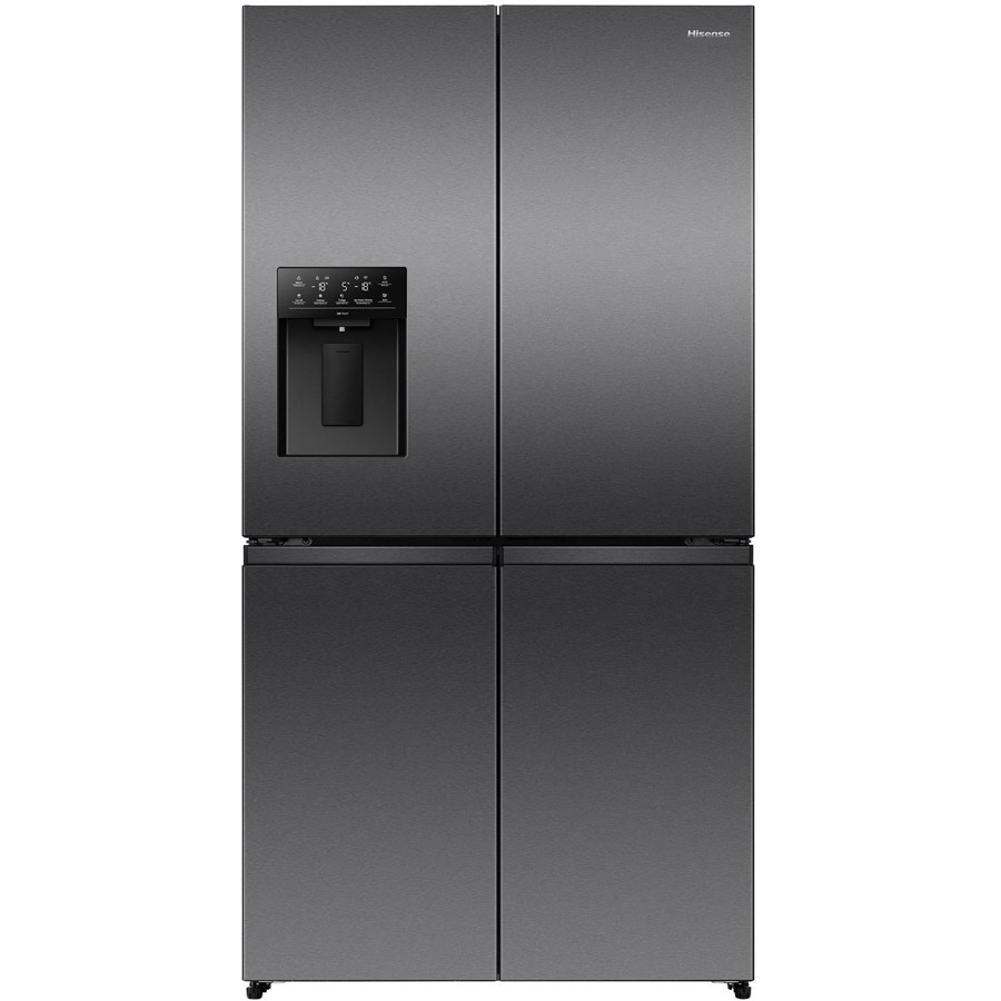 Hisense hrcd640tbw 640l French Door Fridge Dark Stainless Steel