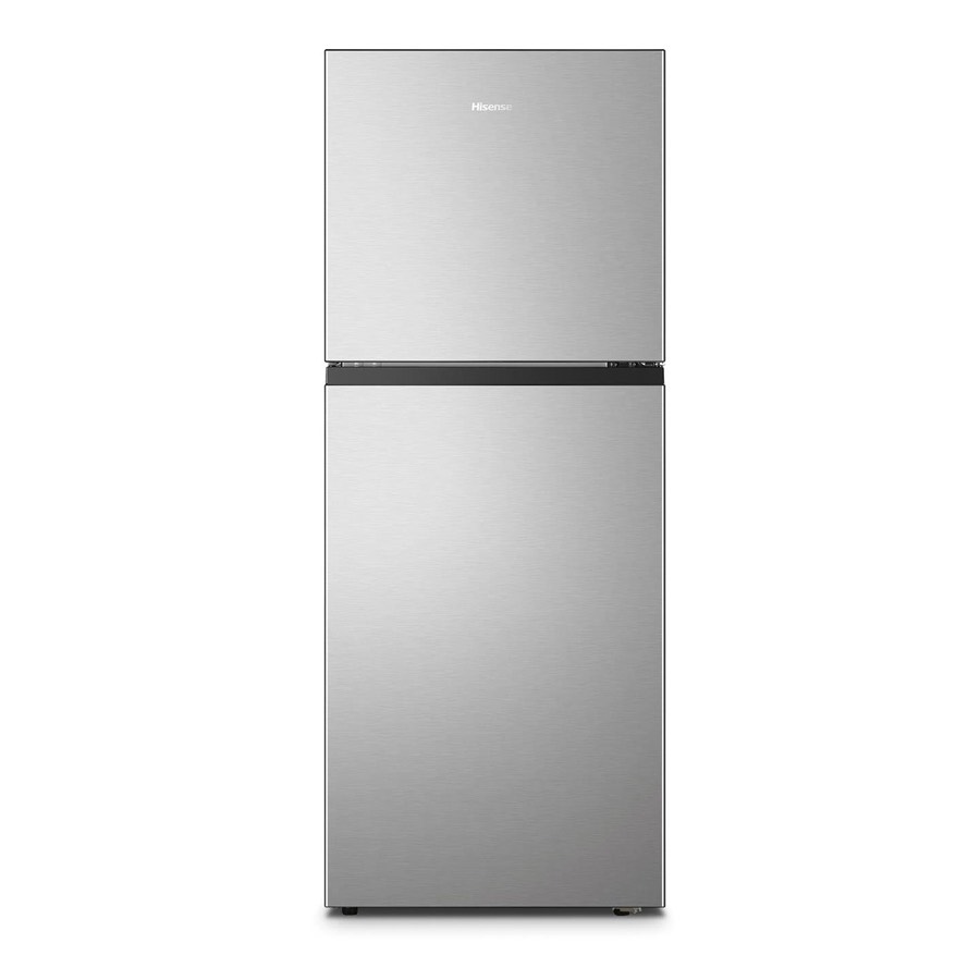 Hisense hrtf206s 205l Top Mount Fridge Silver