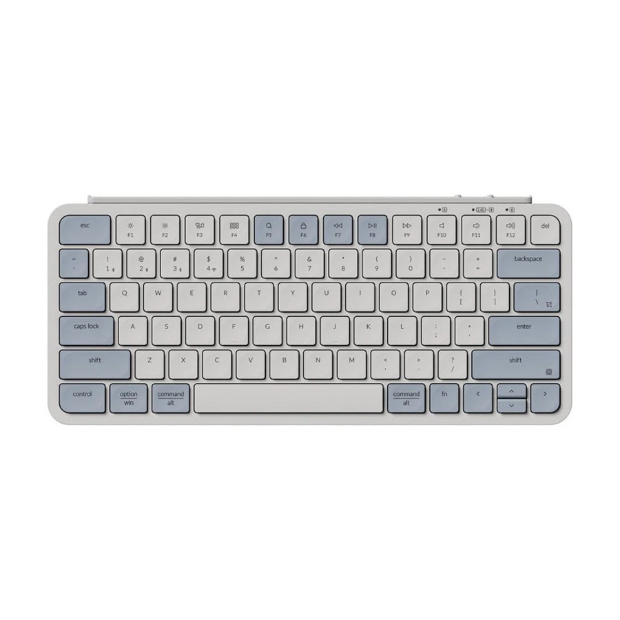 Keychron B1 Pro b1p-k11 Ultra-slim Wireless Keyboard Retro Blue