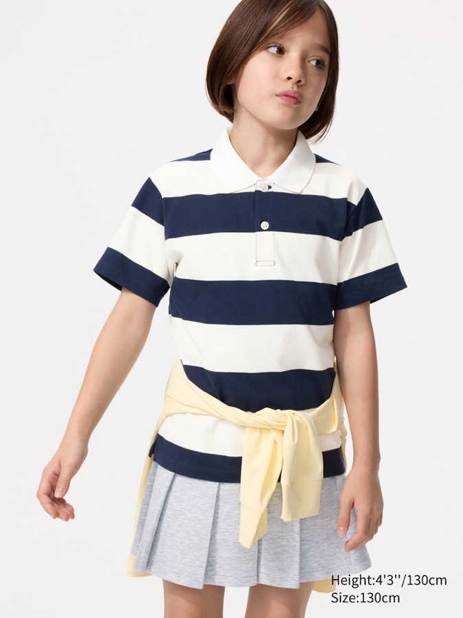 Kids Dry Pique Polo Shirt