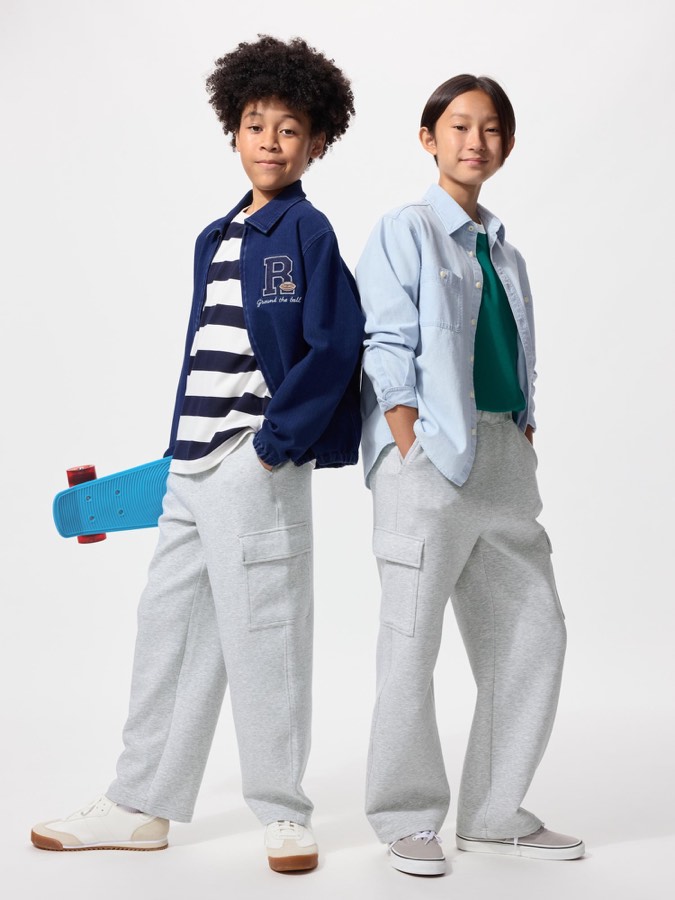 Kids Dry Sweat Cargo Pants