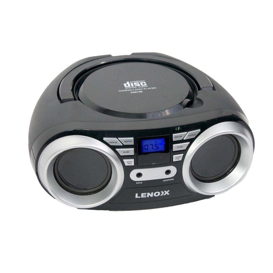 Lenoxx Portable Cd Player 4w Speaker with Fm Radio &