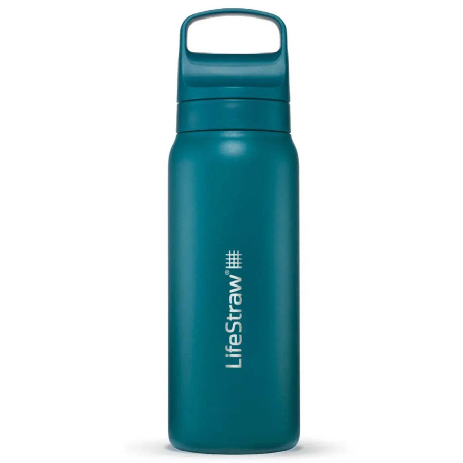 Lifestraw Go 2.0 700ml Stainless Steel Water Filter Bottle in