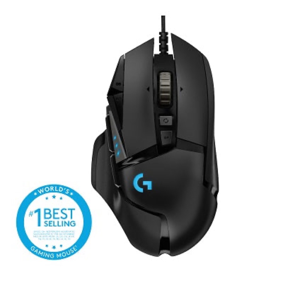 Logitech G502 Wired Gaming Mouse Black