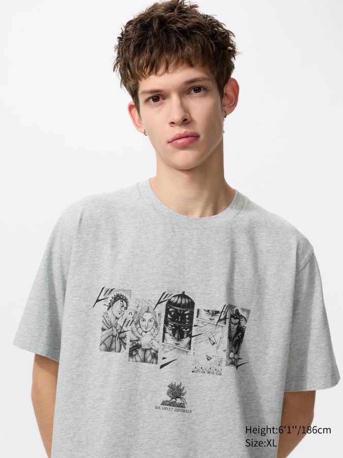 Manga 100th Ut - Kingdom Short Sleeve Graphic T-shirt