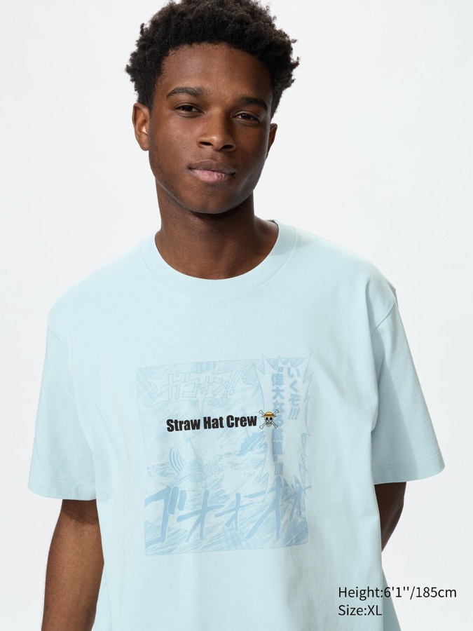 Manga 100th Ut - One Piece Short Sleeve Graphic T-shirt
