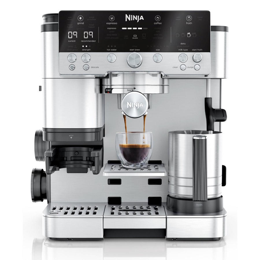 Ninja Luxe Caf Espresso Machine Stainless Steel