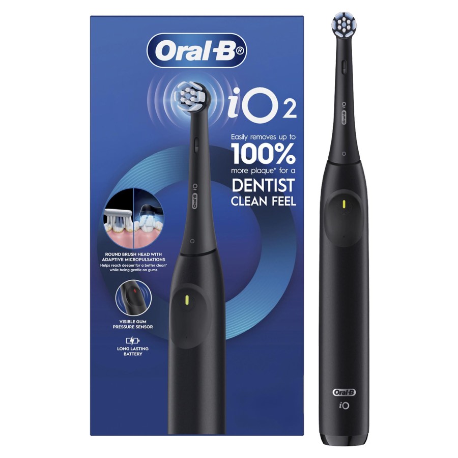 Oral-b Io Series 2 Gentle Clean Sensitive Electric Toothbrush Black