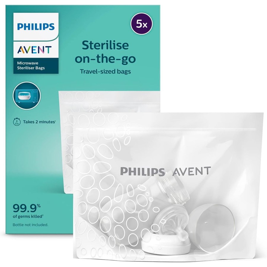Philips Avent Microwave Steam Steriliser Bags 5 Pack