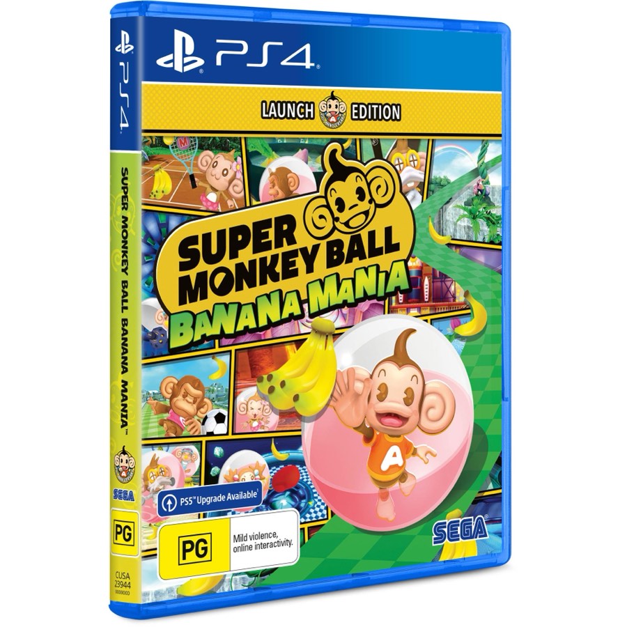 Super Monkey Ball Banana Mania Launch Edition