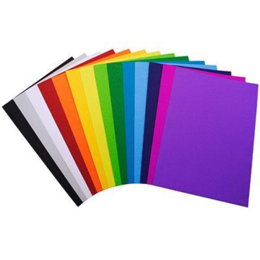 Quill Cover Paper 125gsm A4 Assorted Pack 100