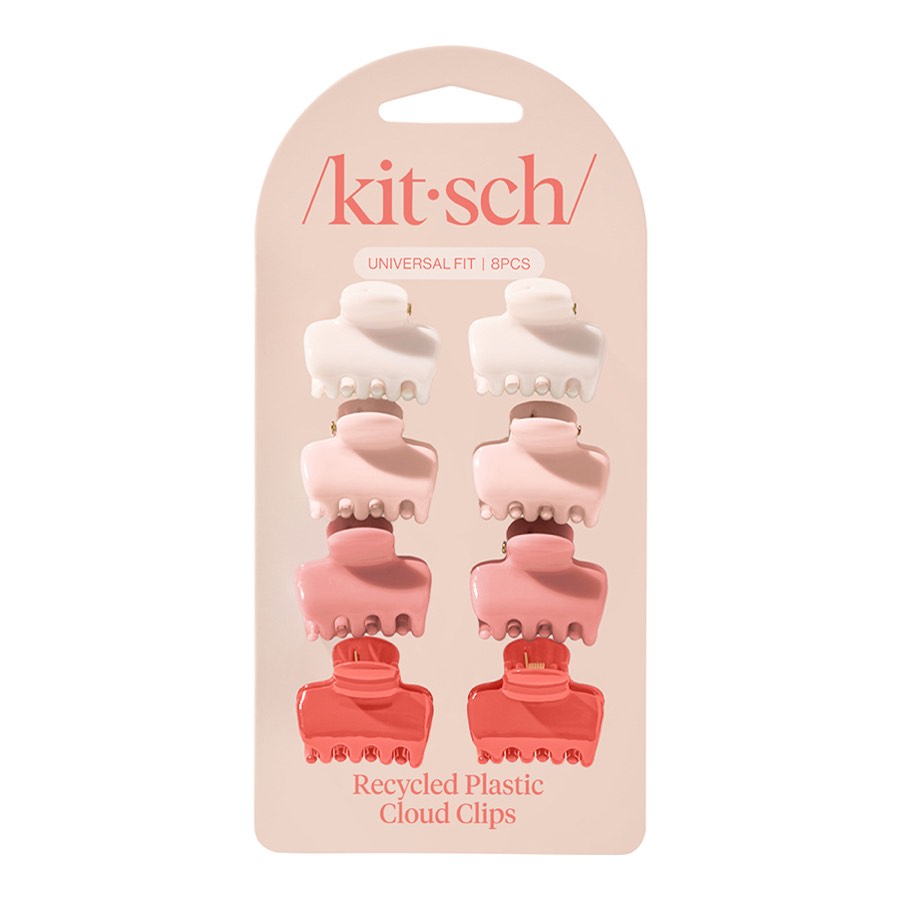 Recycled Plastic Mini Claw Clips Set