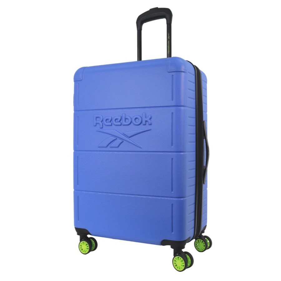 Reebok Wanderer Large 125l Hard Shell Case Travel Luggage Blue