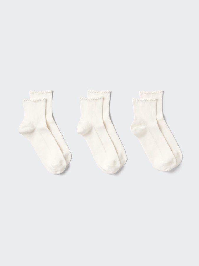Regular Socks 3 Pairs Crew Mellow