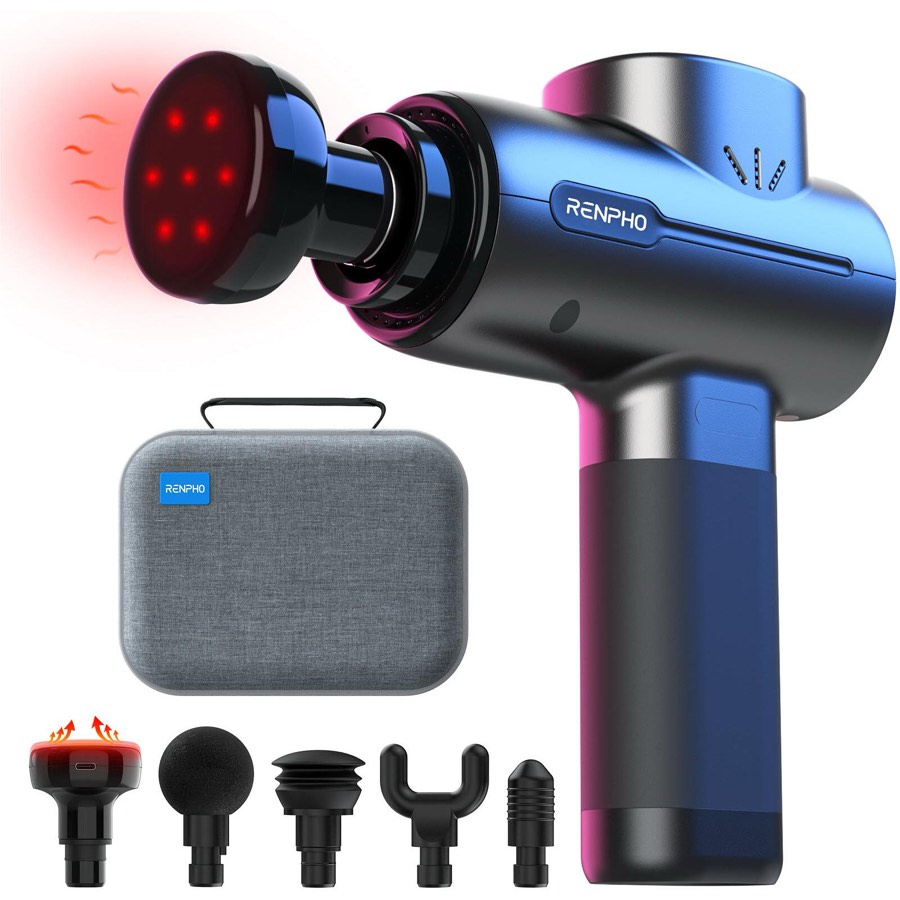 Renpho R3 Massage Gun with Heat Percussion Muscle Mini
