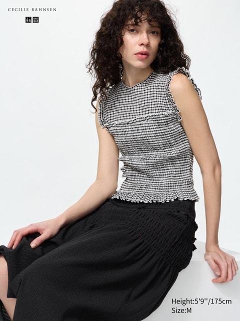 Shirring T Sleeveless