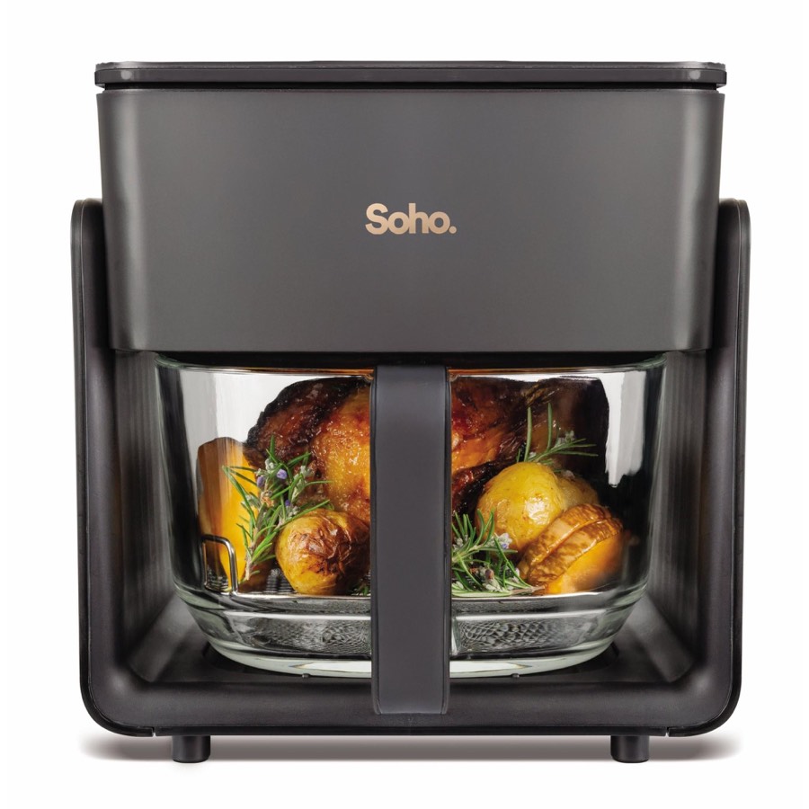 Soho Clearcrisp 4.5l Glass Air Fryer