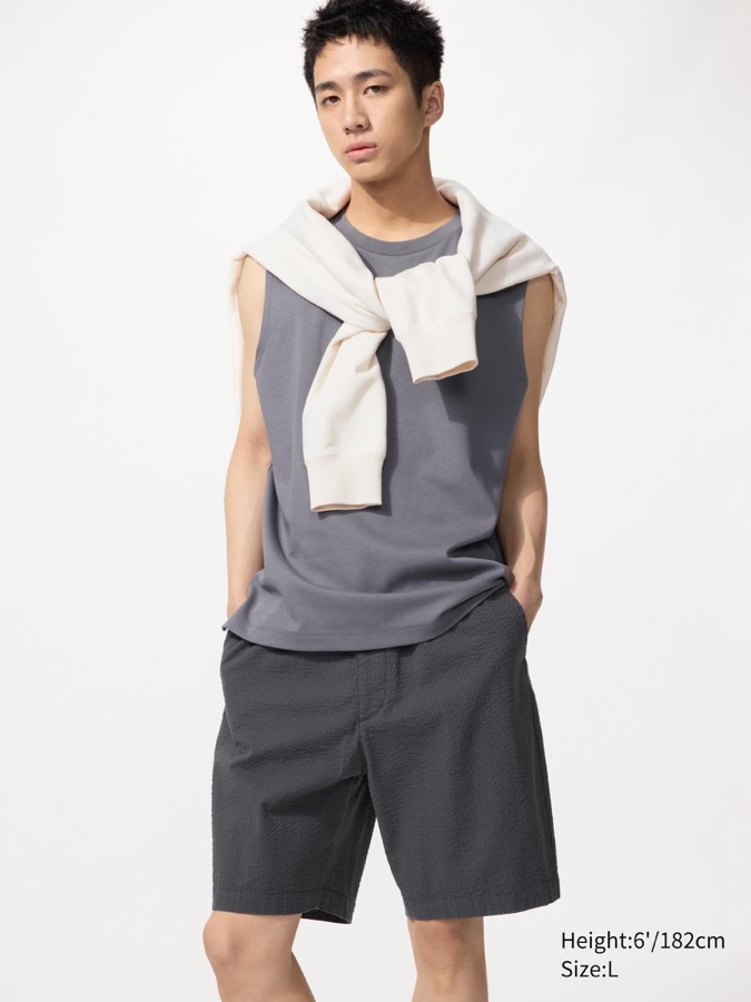 Stretch Easy Shorts Seersucker