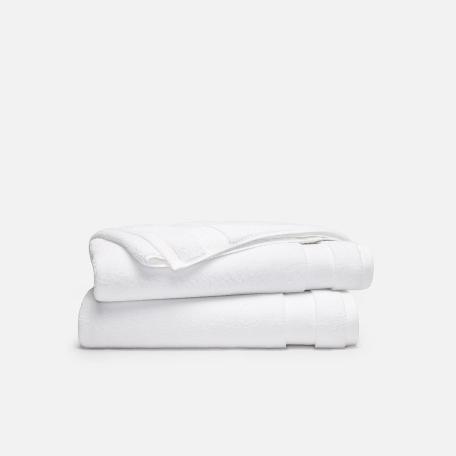 Super-plush Turkish Cotton Bath Towels Set of 2