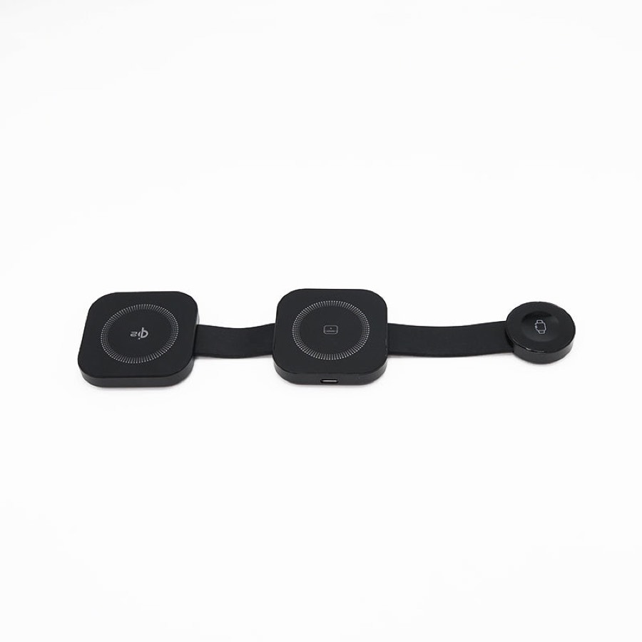 Valore 3-in-1 Magnetic Wireless Charger wl-003 - Black