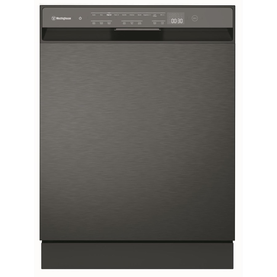 Westinghouse WSF6608KXC 15-place Setting Freestanding Dishwasher Black